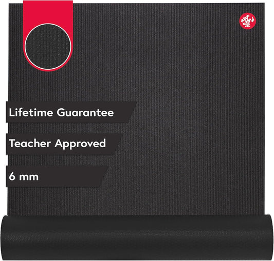 Manduka PRO Yoga Mat 71" - 6mm | Lifetime Durability | Hygienic Construction | Premium Studio Quality | Teacher Approved | 71 x 26 inches | Verve