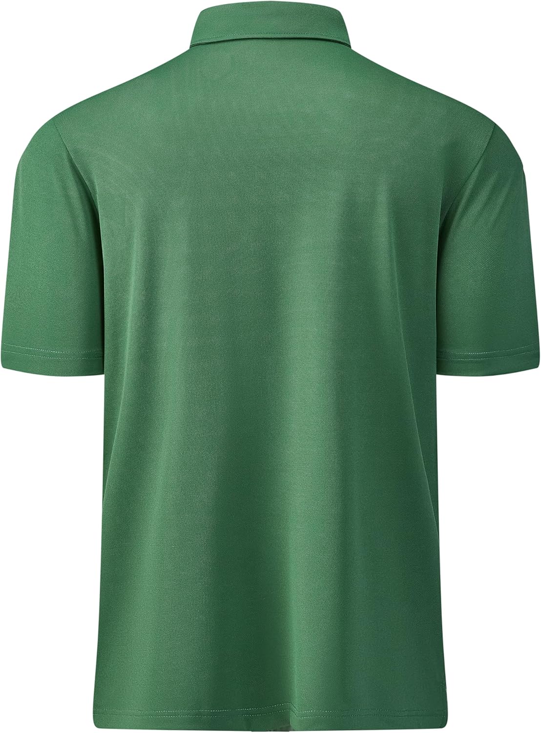 Mens Golf Shirt Short Sleeve Moisture Wicking Dry Fit Performance Solid Casual Pique Collared Golf Polo Shirts for Men