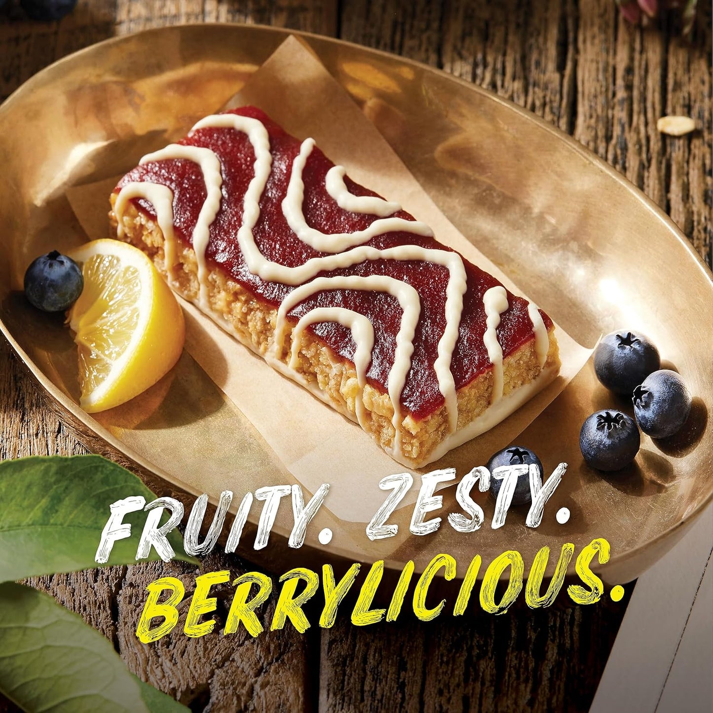 LUNA Bar - Mash-Ups LemonZest + Blueberry Flavor - Snack Bars - Non-GMO - Gluten-Free Protein Bars - Made with Organic Oats (15 Pack)