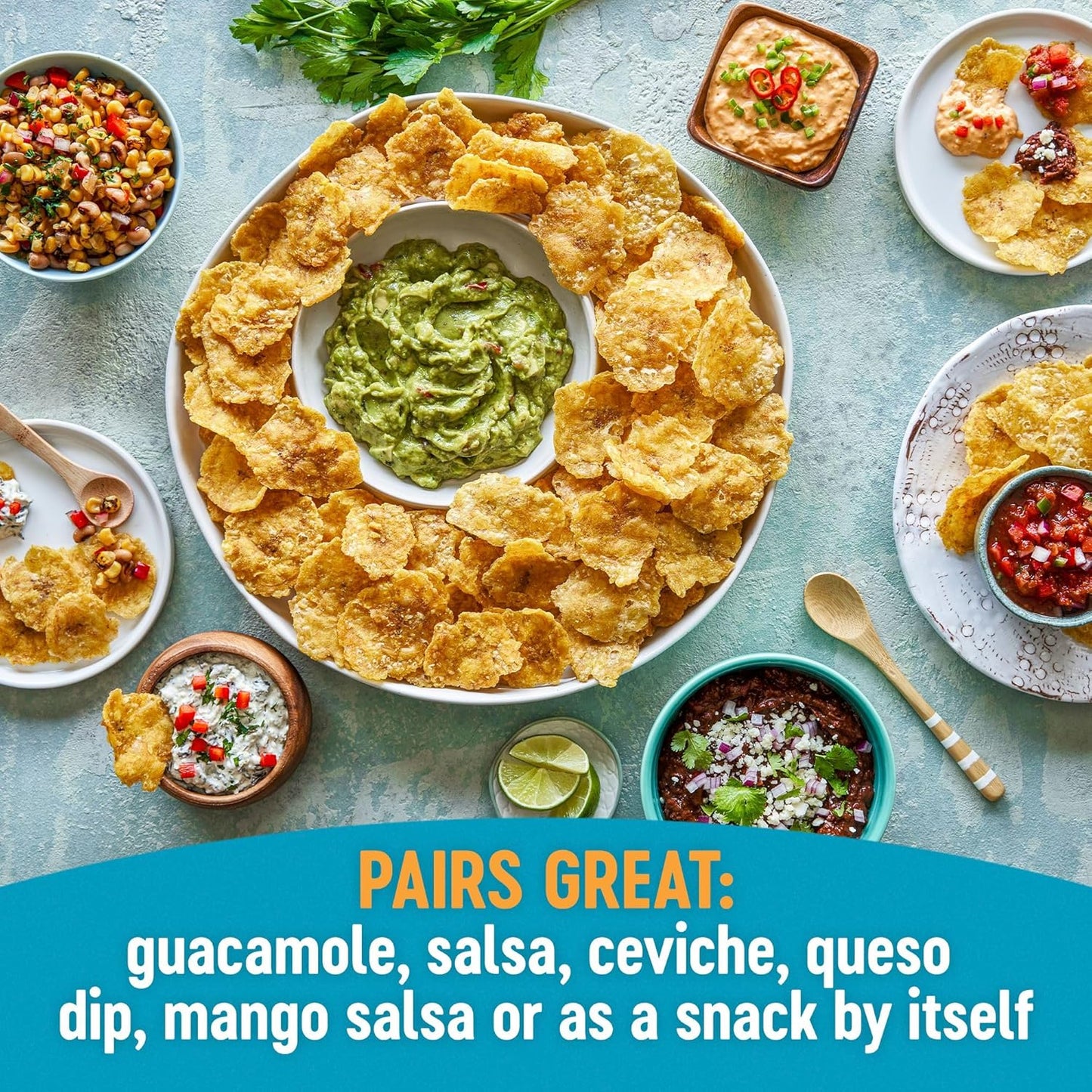 Solula Plantain Crisps Authentic Tostones, Roasted Garlic, 4 Ounce (Pack of 3), Kettle Cooked Chips, Gluten Free, Paleo Friendly, Grain Free, Vegan