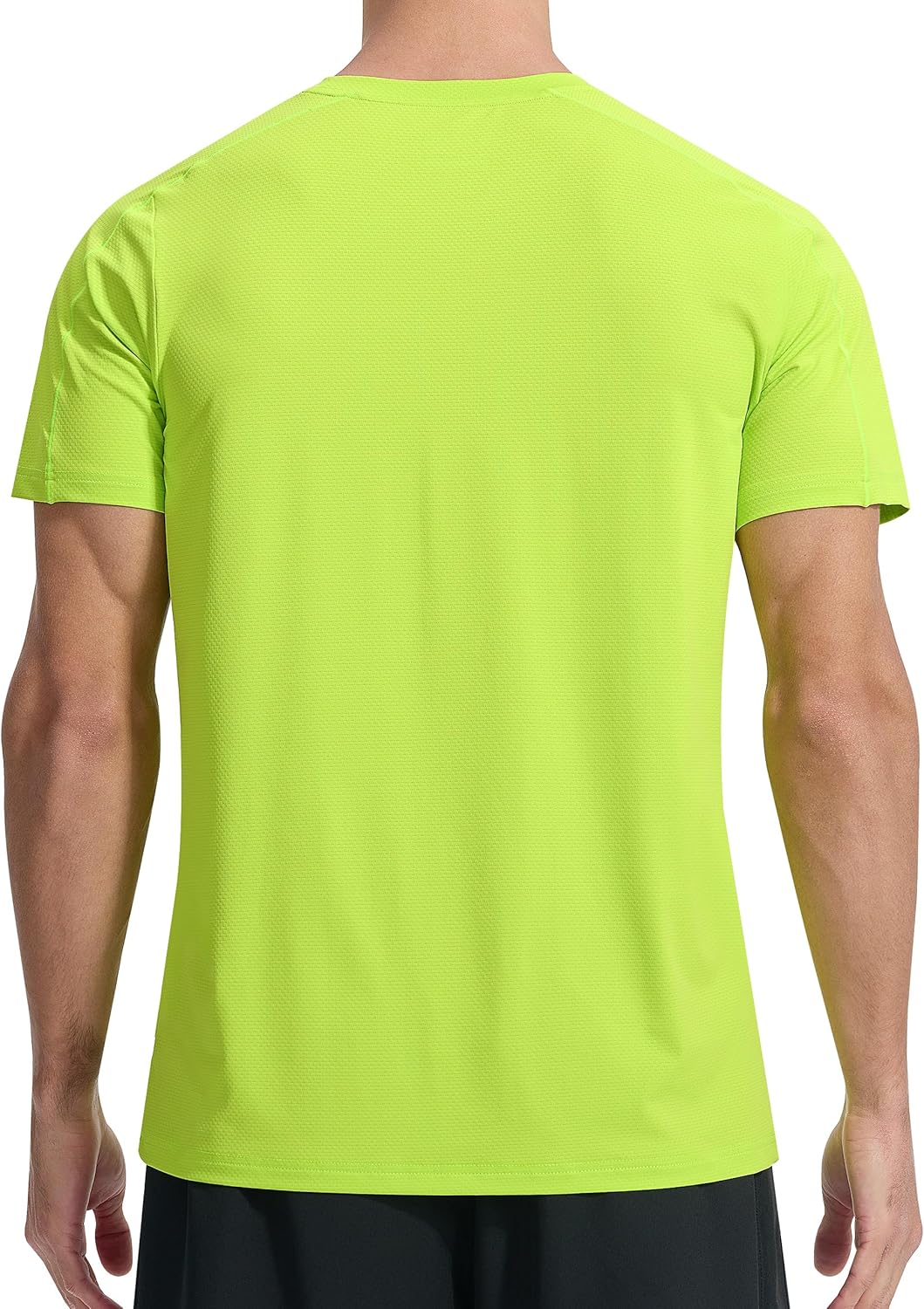 EZRUN Men's Lightweight Short Sleeve T-Shirt Quick Dry Workout Running Athletic Swim Shirts Fishing Rash Guard