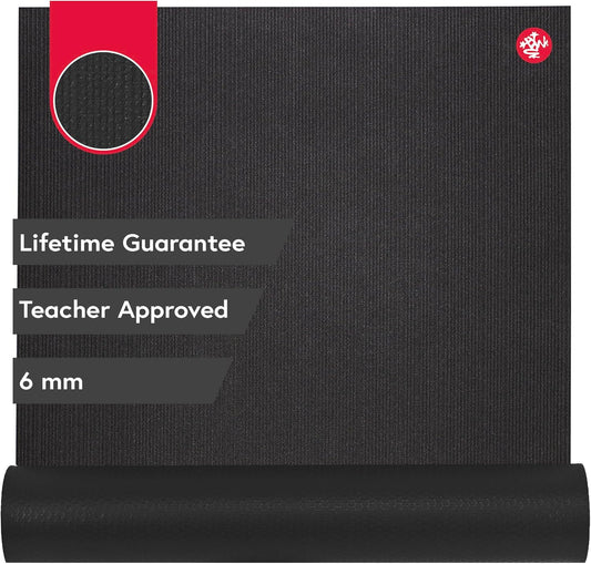 Manduka PRO Yoga Mat 71" - 6mm | Lifetime Durability | Hygienic Construction | Premium Studio Quality | Teacher Approved | 71 x 26 inches | Verve