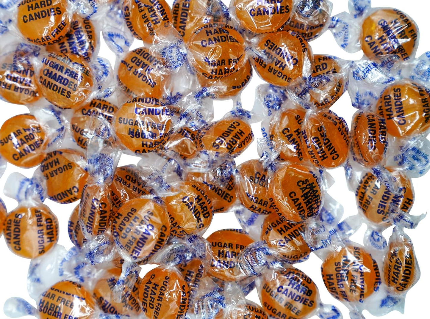 Sugar Free Butterscotch Candy - 1 lb of Individually Wrapped Sugar Free Butterscotch Buttons