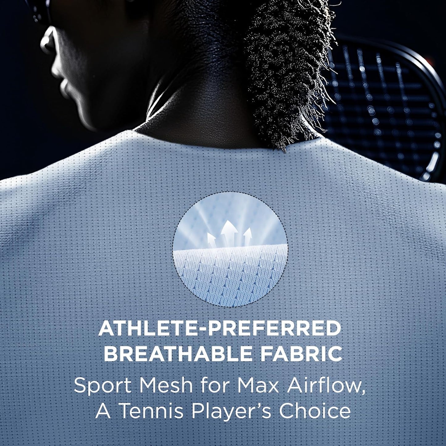 Bedsure Summer Cooling Blanket Queen Size for Hot Sleepers with Sports Mesh Design, Arc-Chill Q-Max 0.4 Lightweight Breathable Ice Cold Blanket for Night Sweats, 90 x 90 Inches, Mesh Blue