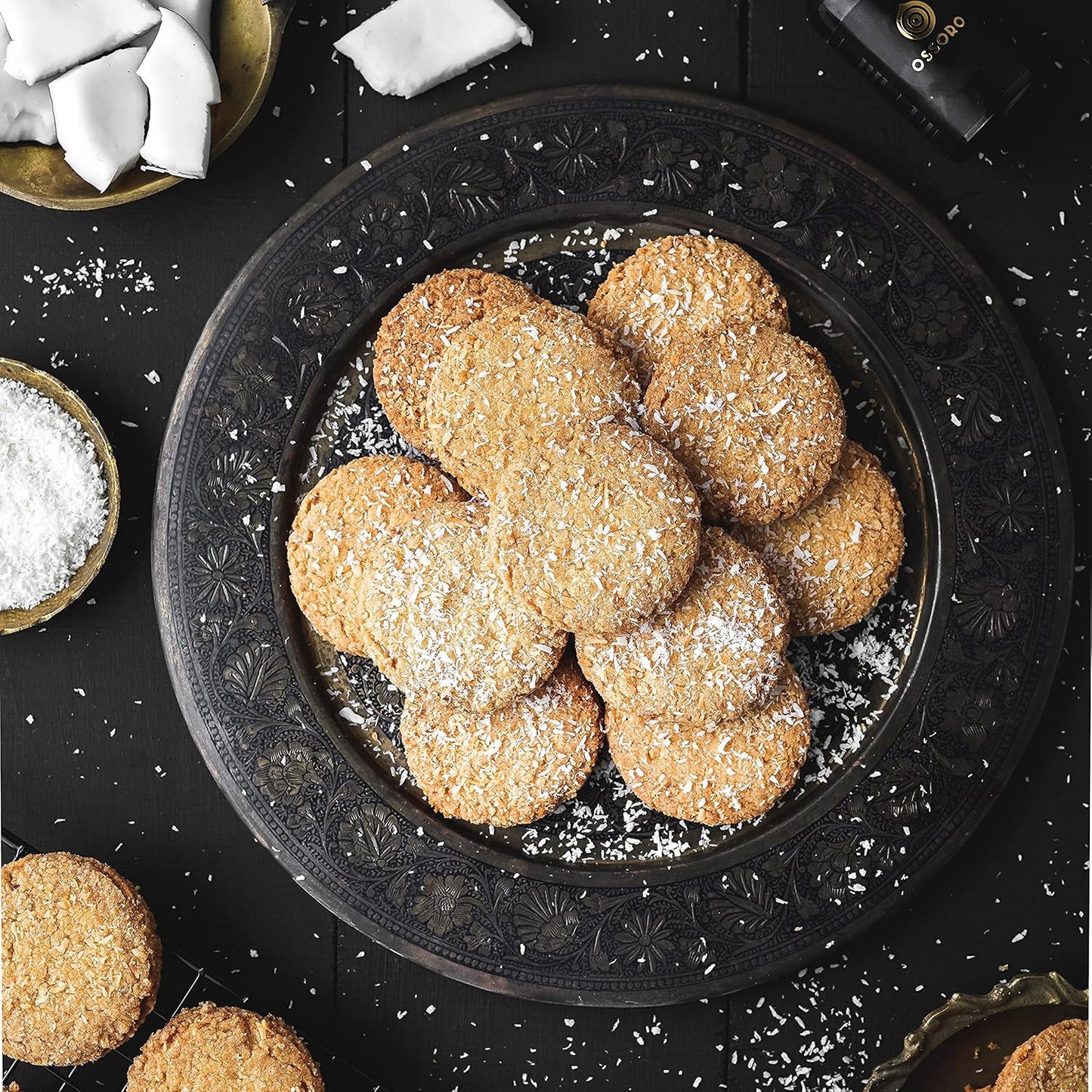 Ossoro Creamy Coconut Flavor 1 Fl Oz Pure Flavor and Essence For Baking Cooking Ice creams with No Added Sugar, Gluten-Free Flavors Used For Candy Making, Cakes, Drinks