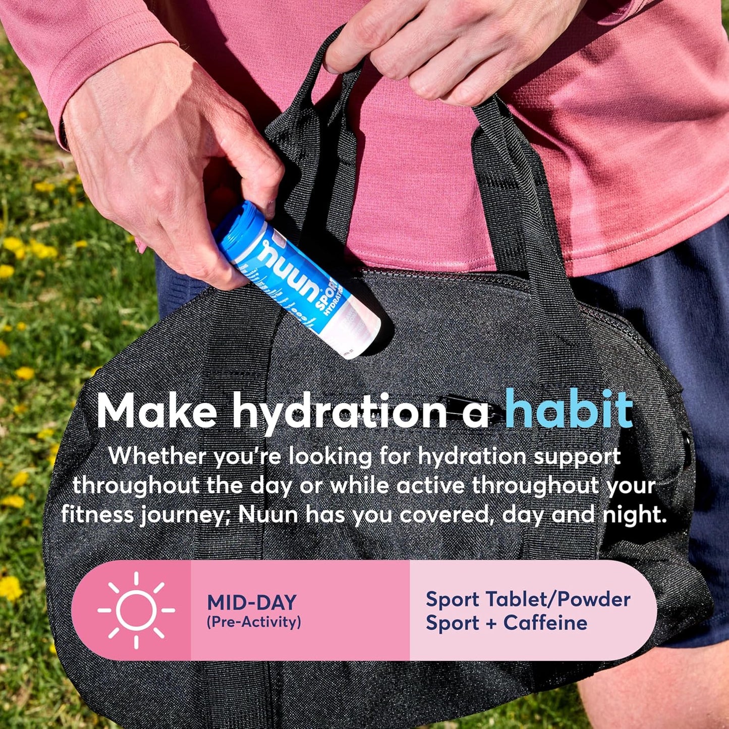 Nuun Sport Electrolyte Powder Packets with Magnesium, Calcium, Potassium, Chloride, and Sodium, Hydration Packets for On-the-Go, Strawberry Kiwi Flavor, Gluten Free & Vegan, 16 Single Servings