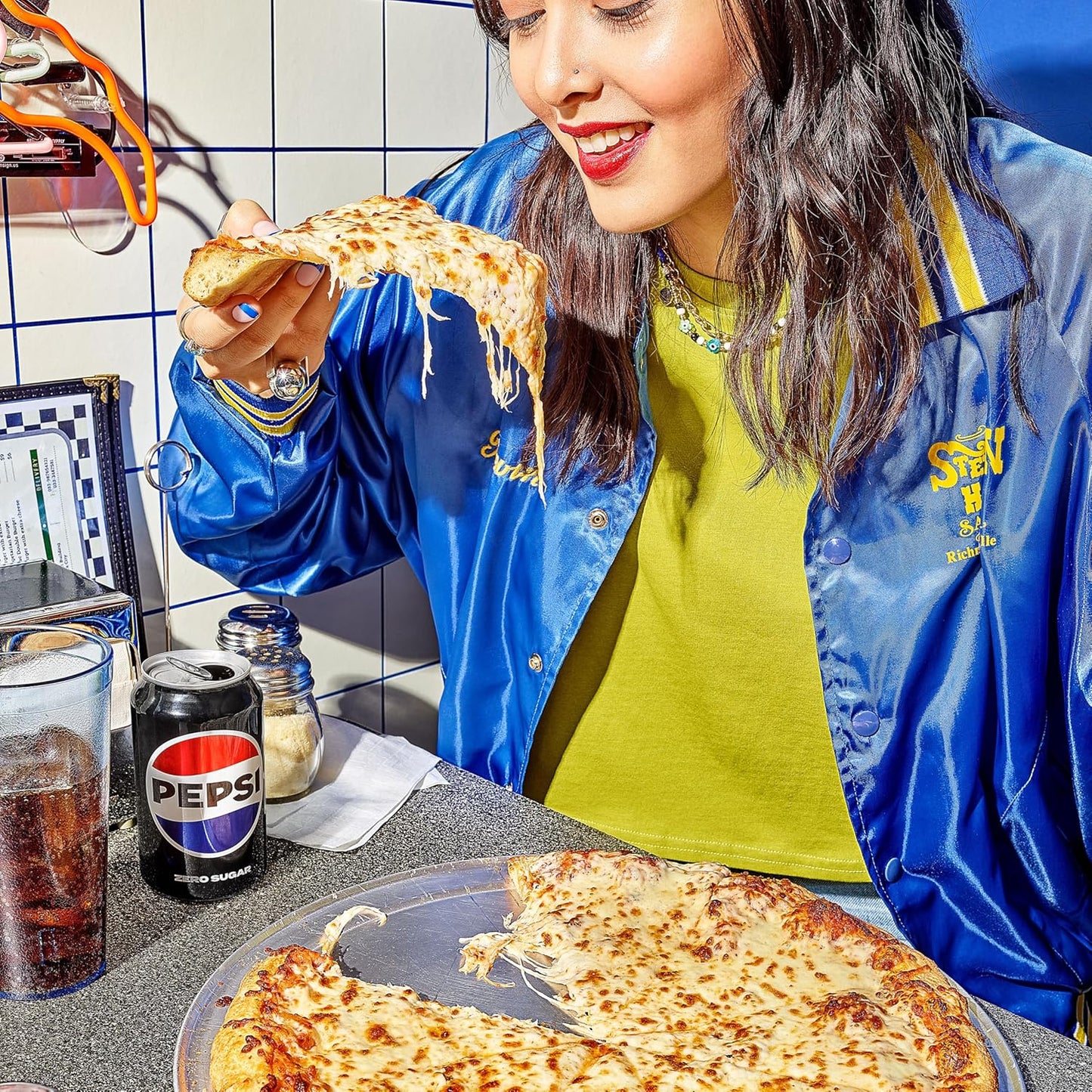 Pepsi Wild Cherry Cola Soda Pop Mini Cans, 7.5 Ounce Mini Cans (10 Pack) (Packaging May Vary)