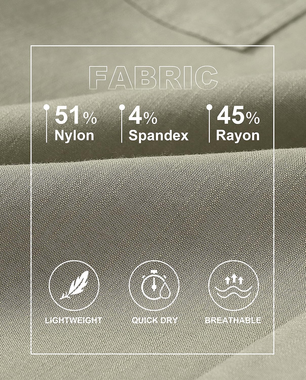 MoFiz Women's Outdoor Cargo Pants Lightweight Joggers Elastic Waist Athletic Hiking Sweatpants Casual Travel Pant with Pocket